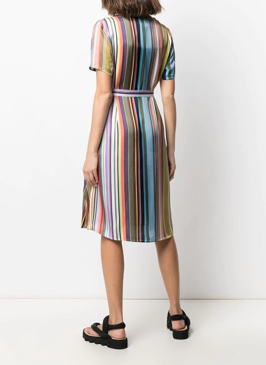 Рокля с принт Paul Smith