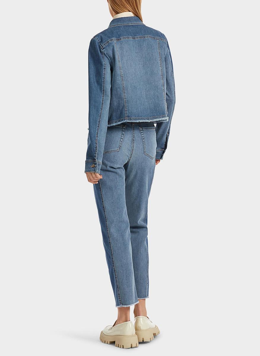 Яке от деним с ресни Marc Cain Collections