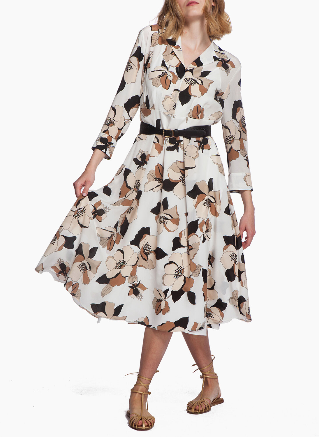 Рокля от коприна Max Mara Studio Vignola