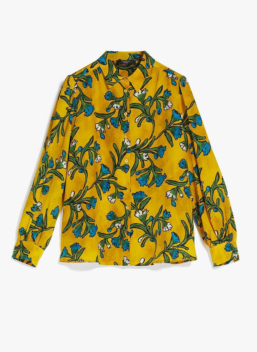 Риза с флорален принт Weekend Max Mara Epopea