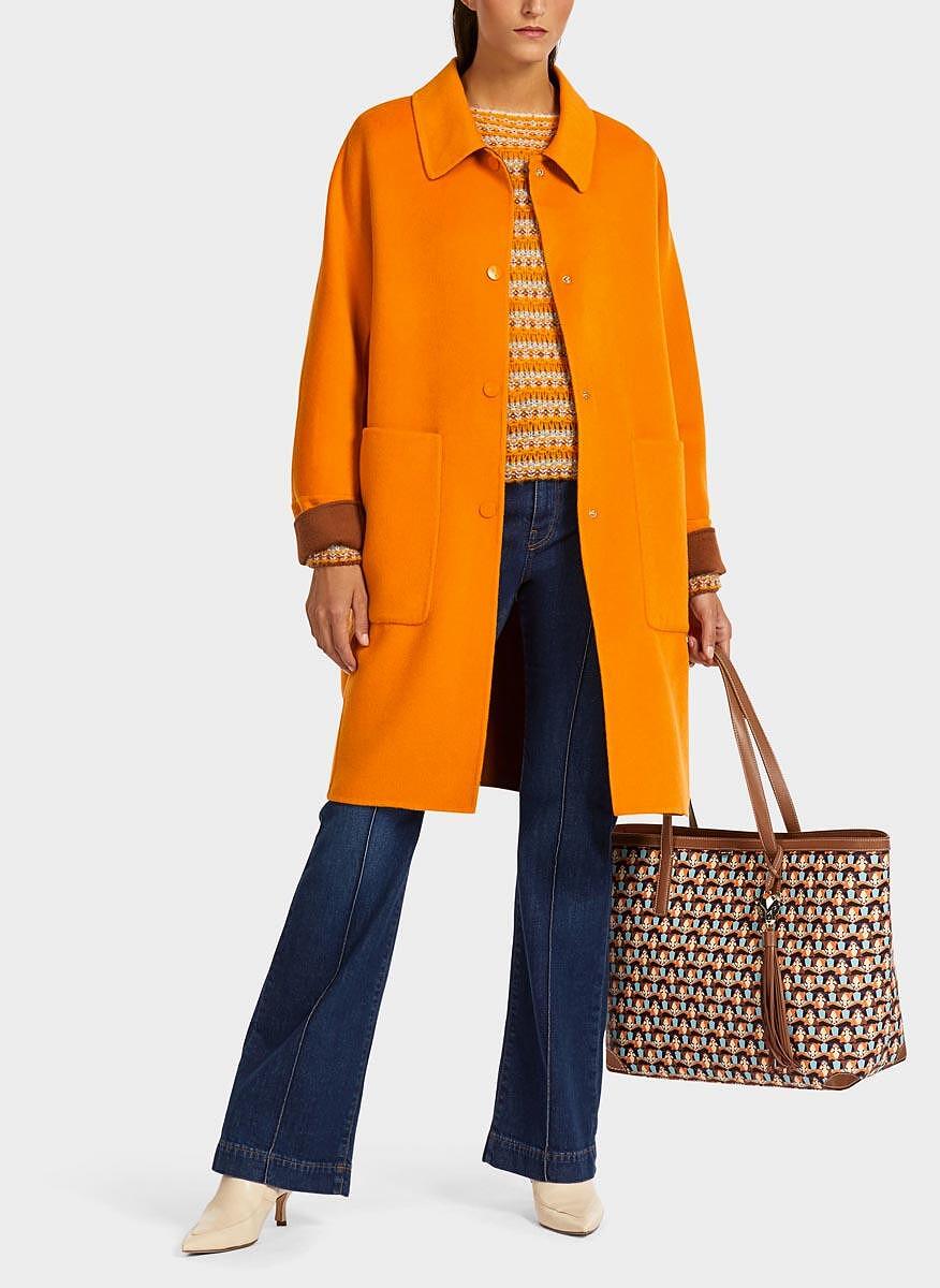 Чанта с анималистичен принт Marc Cain