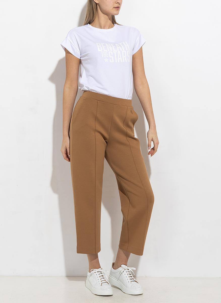 Панталон със скъсена дължина Weekend Max Mara Crasso