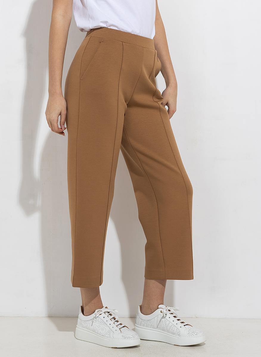 Панталон със скъсена дължина Weekend Max Mara Crasso