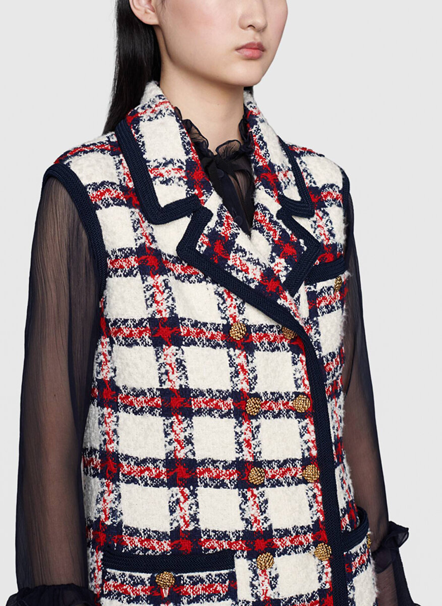 Шапка с лого принт GG Gucci