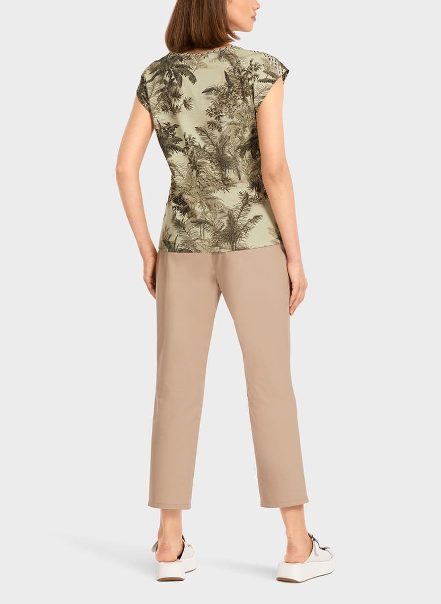 Тишърт с цялостен принт Marc Cain Collections