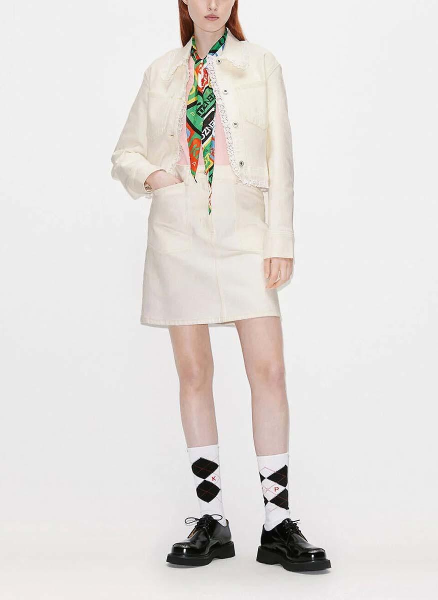 Дънково яке с бродерия Kenzo