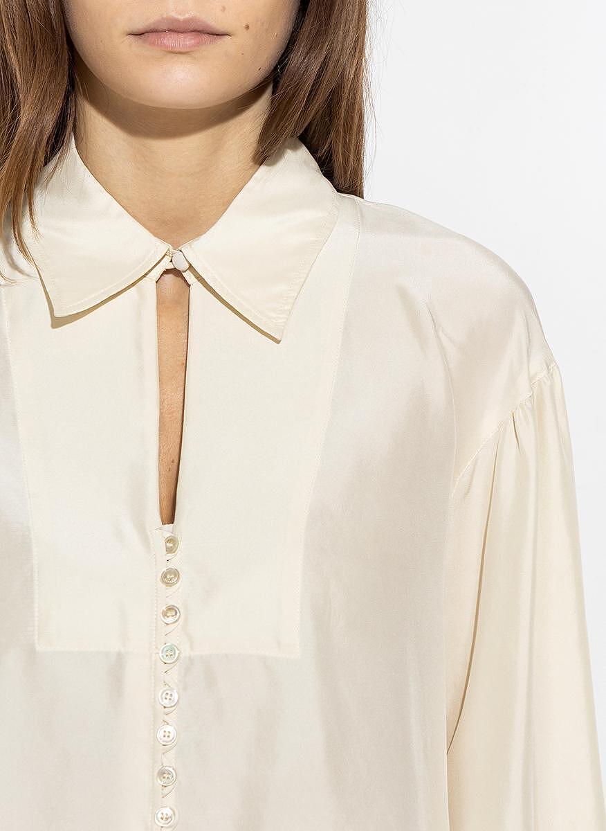 Риза от 100% коприна Weekend Max Mara Alacre