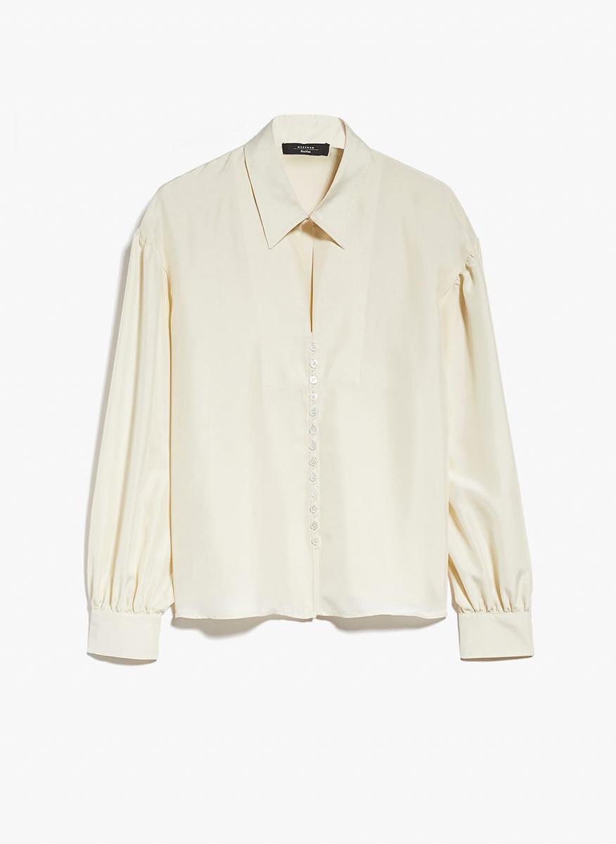Риза от 100% коприна Weekend Max Mara Alacre