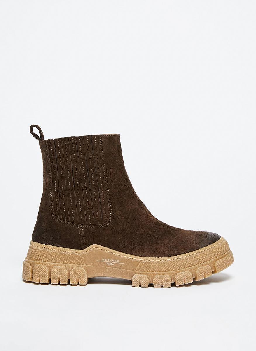 Велурени боти 'Chelsea' Weekend Max Mara Genepi
