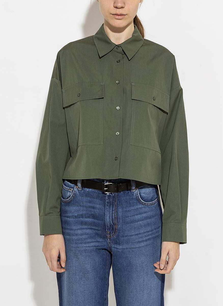 Риза от памучен поплин Weekend Max Mara Carter