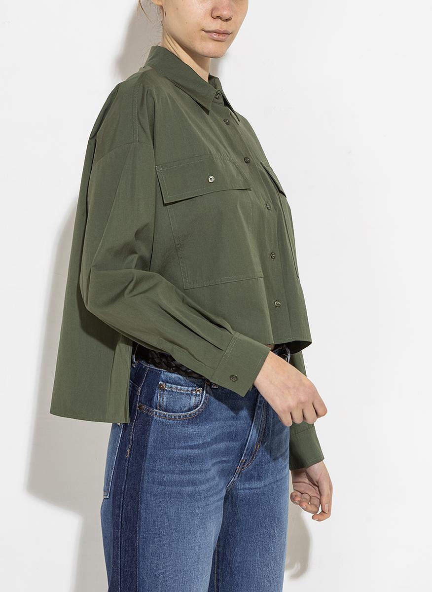 Риза от памучен поплин Weekend Max Mara Carter
