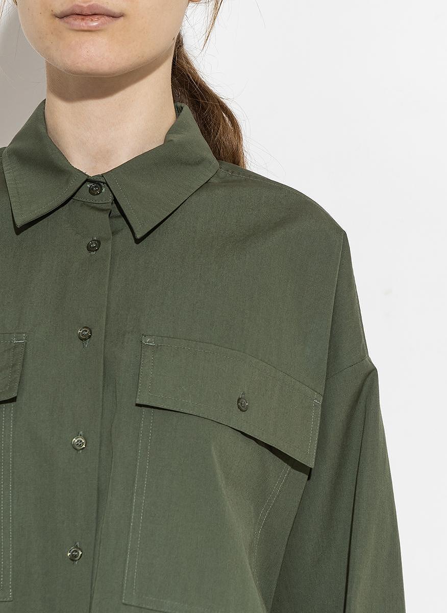 Риза от памучен поплин Weekend Max Mara Carter