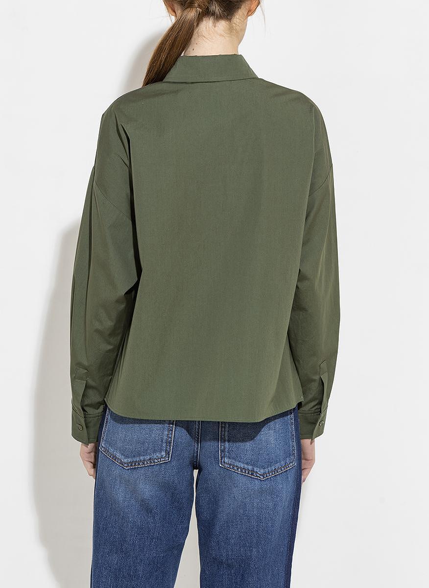 Риза от памучен поплин Weekend Max Mara Carter