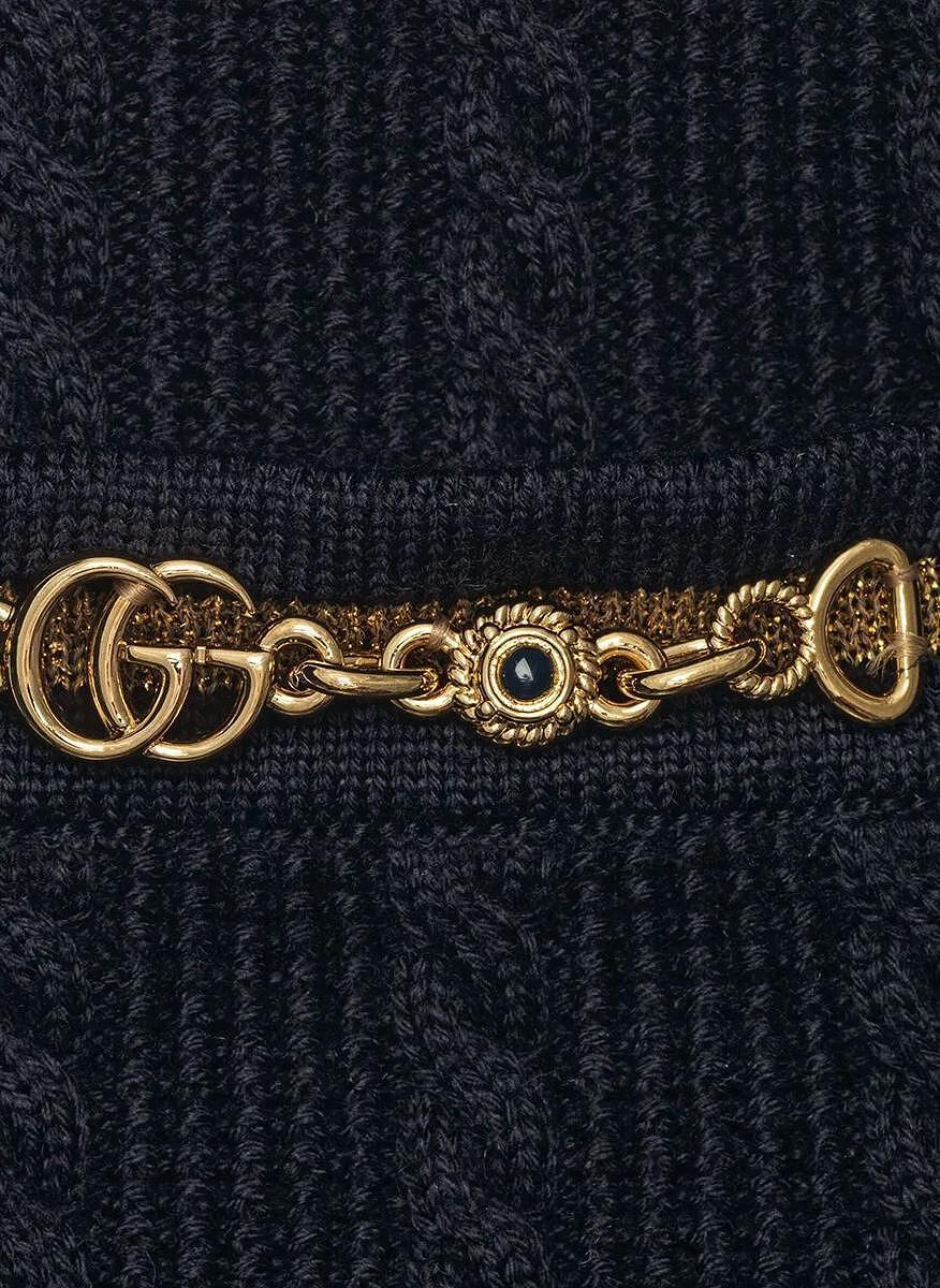Риза с кариран десен Gucci
