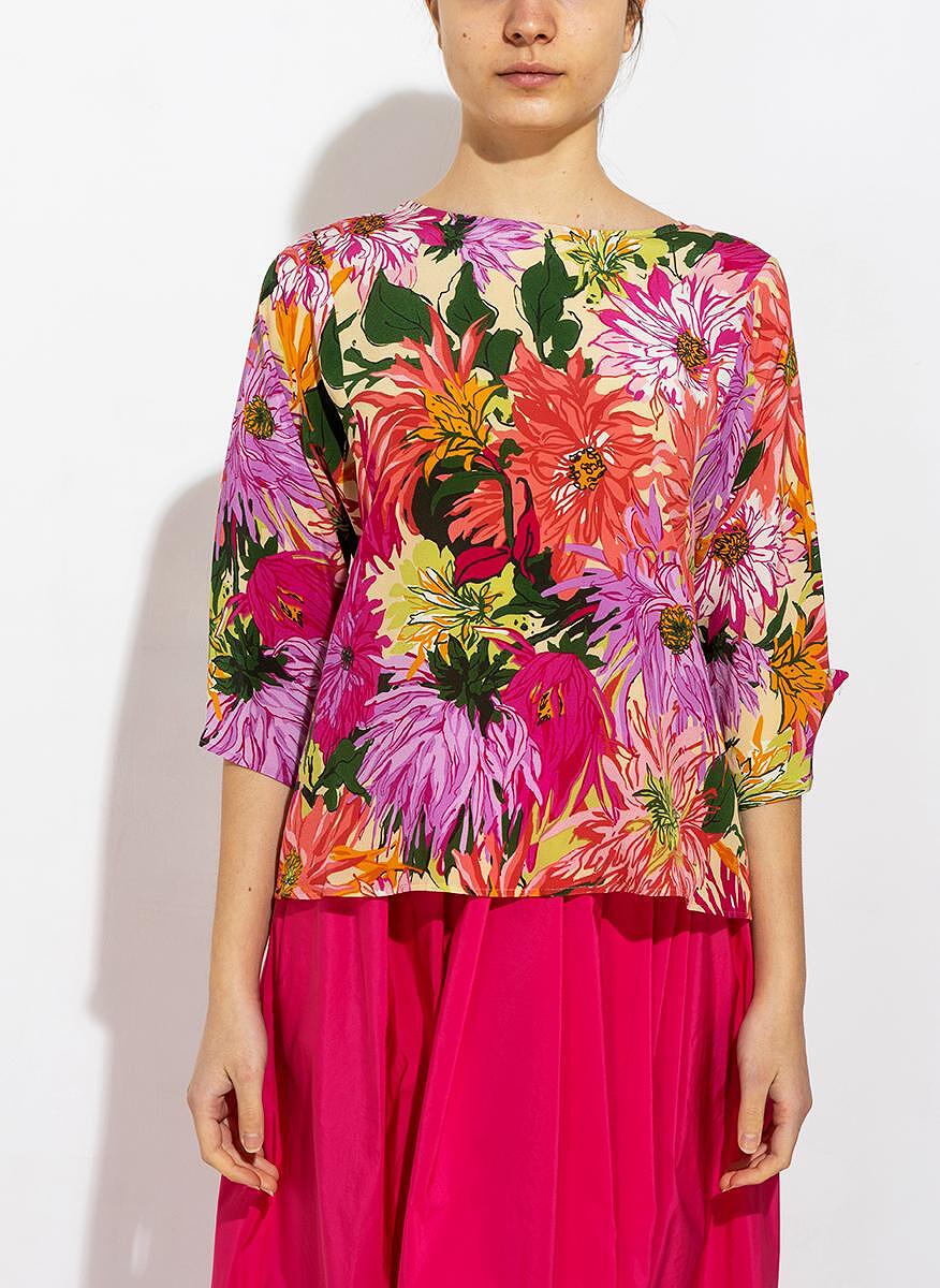 Блуза от копринен креп Weekend Max Mara VORRA