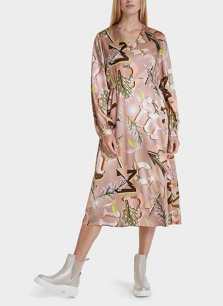 Рокля с тематичен принт Marc Cain Collections