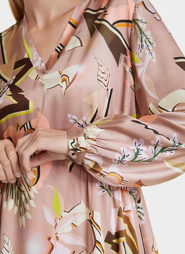 Рокля с тематичен принт Marc Cain Collections