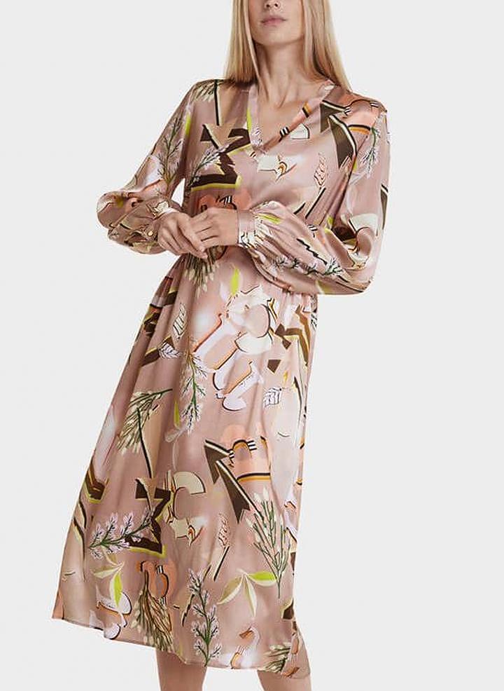 Рокля с тематичен принт Marc Cain Collections