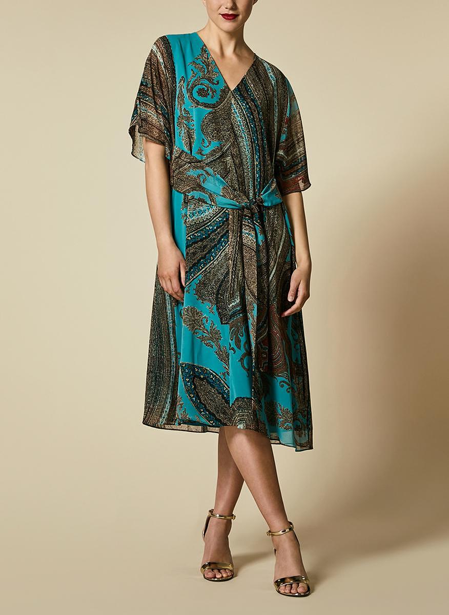 Рокля с Paisley print Marina Rinaldi Elegante Dinamico
