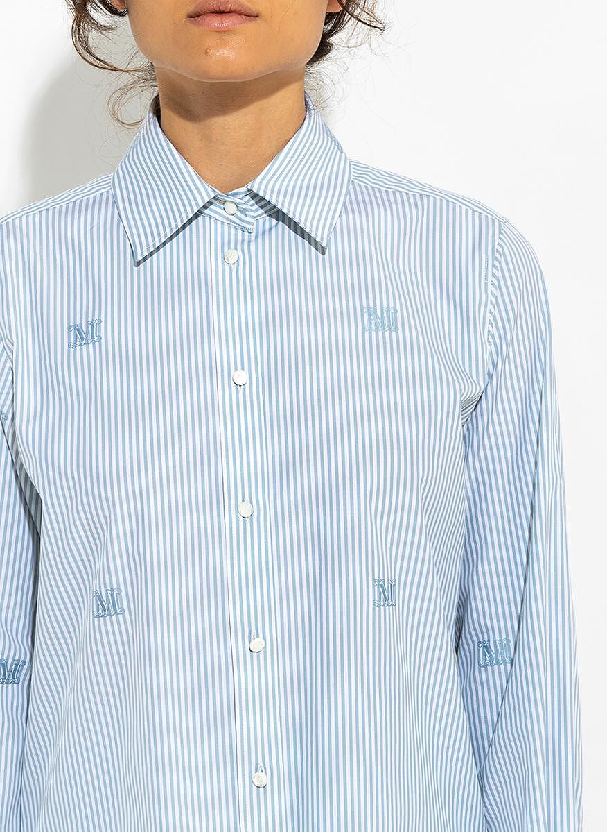 Риза с бродиран 'М монограм' Max Mara ARMONIA