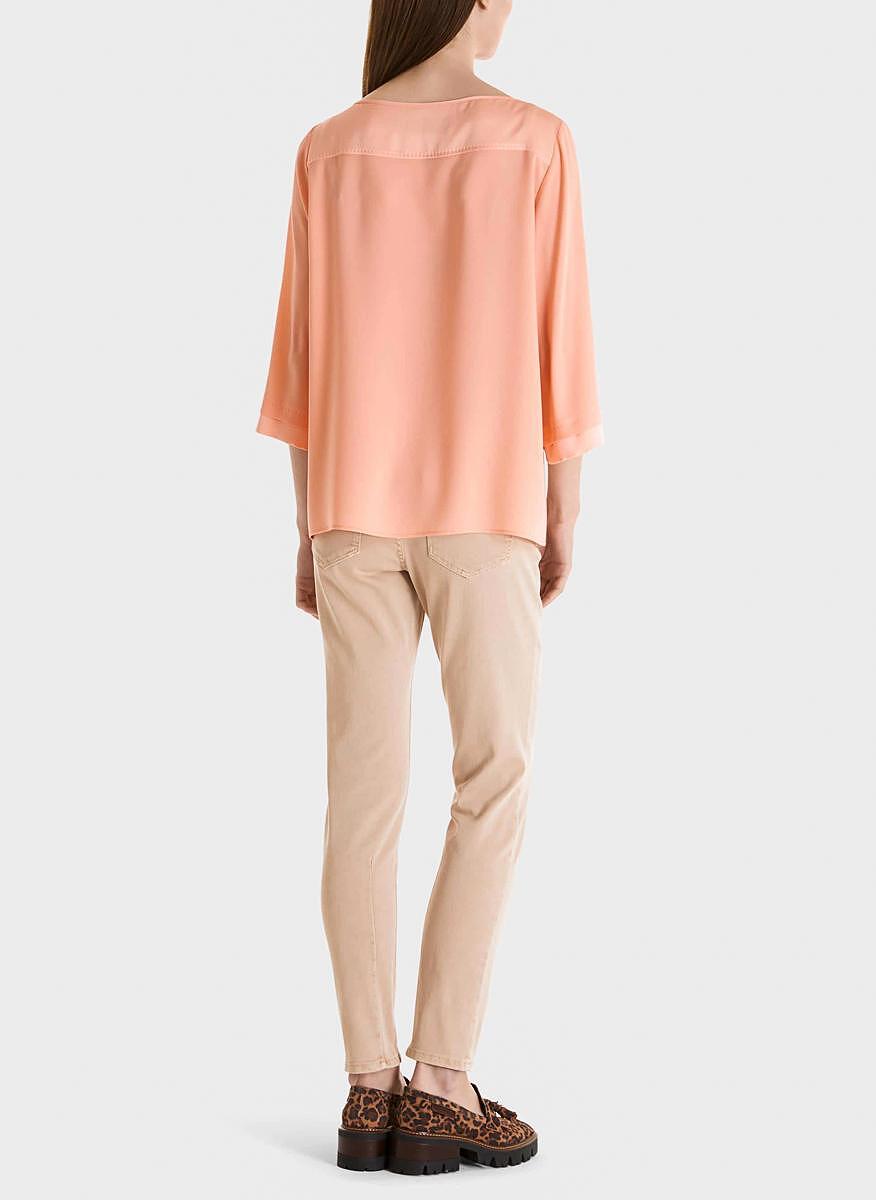 Сатенена блуза Marc Cain Additions