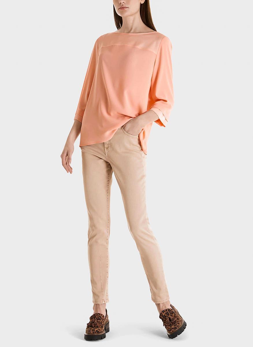 Сатенена блуза Marc Cain Additions