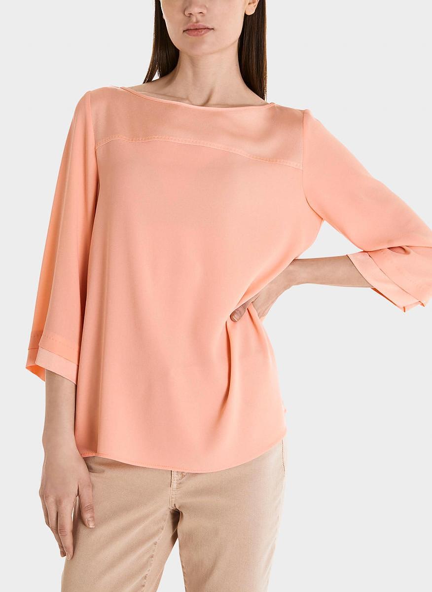 Сатенена блуза Marc Cain Additions