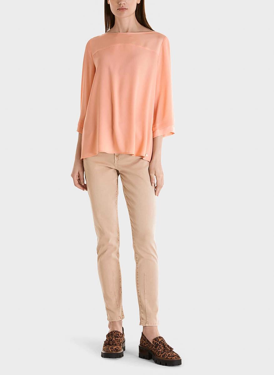 Сатенена блуза Marc Cain Additions