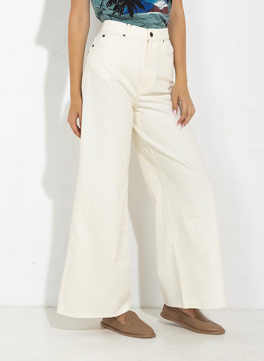 Деним от памук Weekend Max Mara Girante