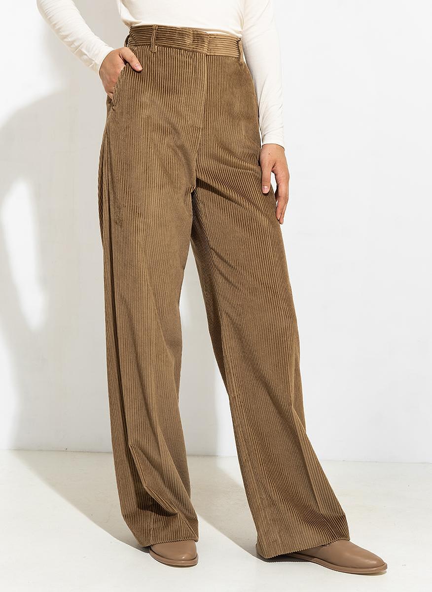 Кадифен панталон Weekend Max Mara Lusso