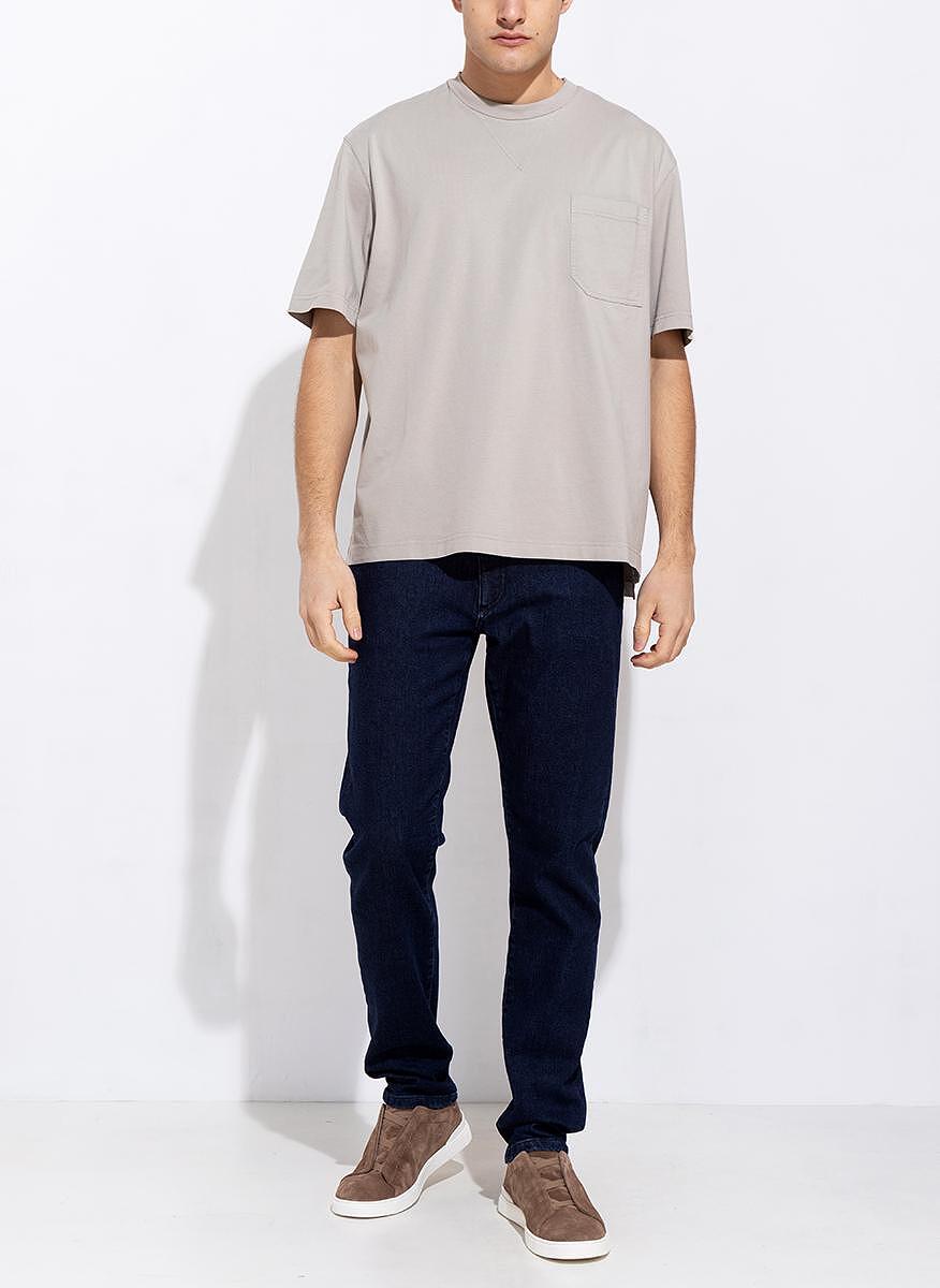 Тишърт  от памук Z Zegna