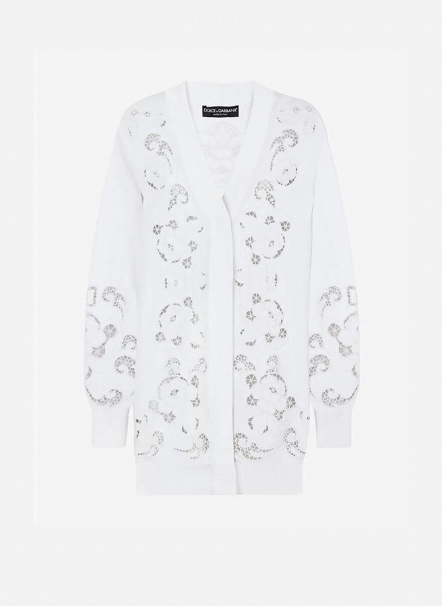 Жилетка с прозрачни детайли Dolce & Gabbana