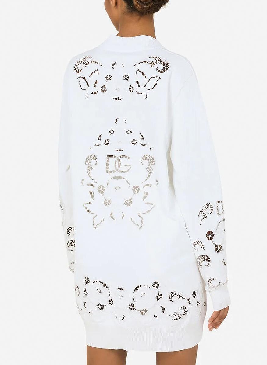 Жилетка с прозрачни детайли Dolce & Gabbana