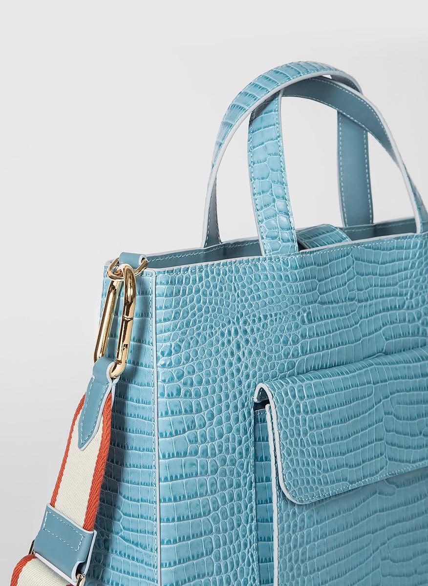 Tote чанта Paul Smith 'Mock-Croc'