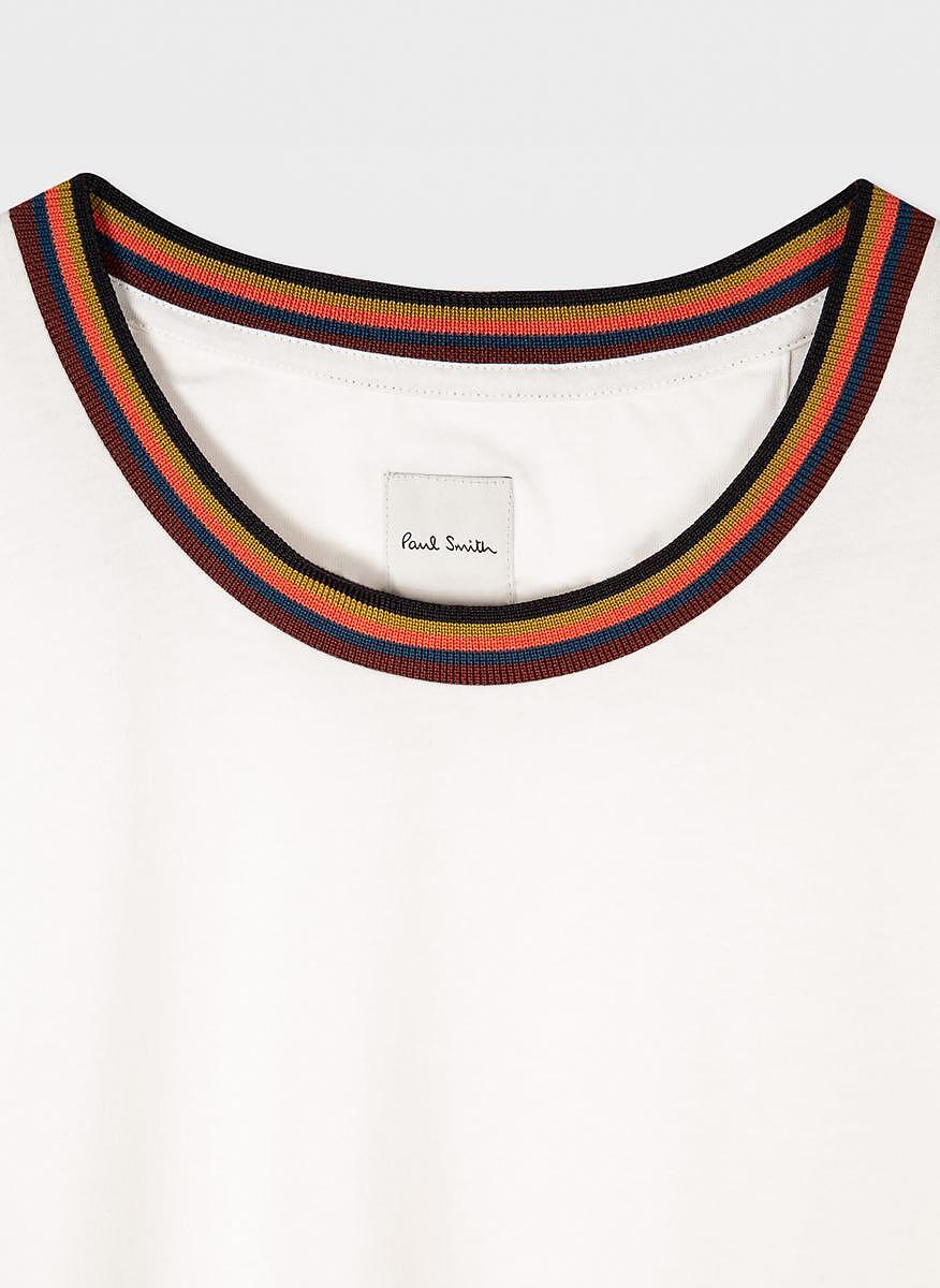 Тишърт с  'Artist Stripe' принт Paul Smith