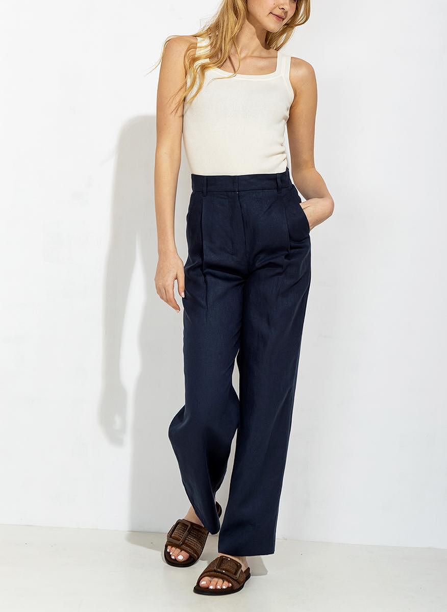 Панталон от лен 'S Max Mara Adam