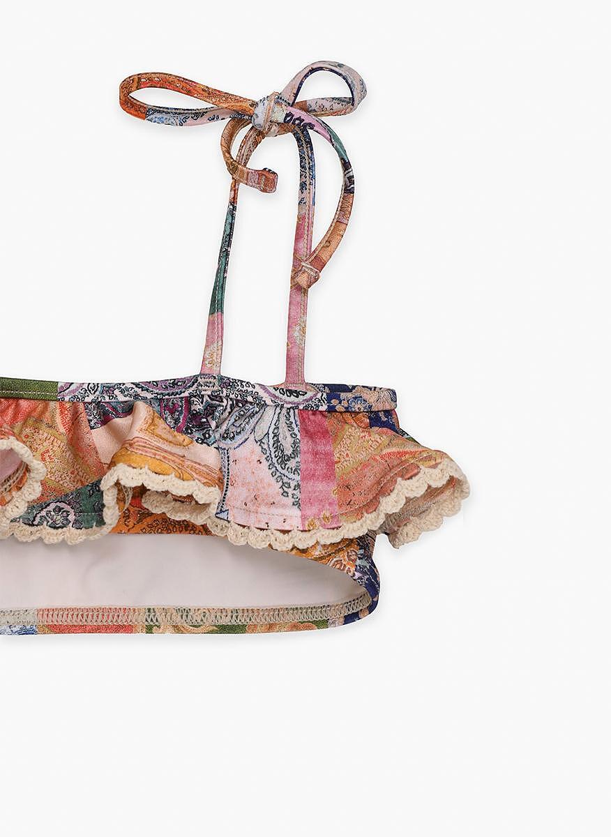 Бански с `Paisley` принт Zimmermann Kids