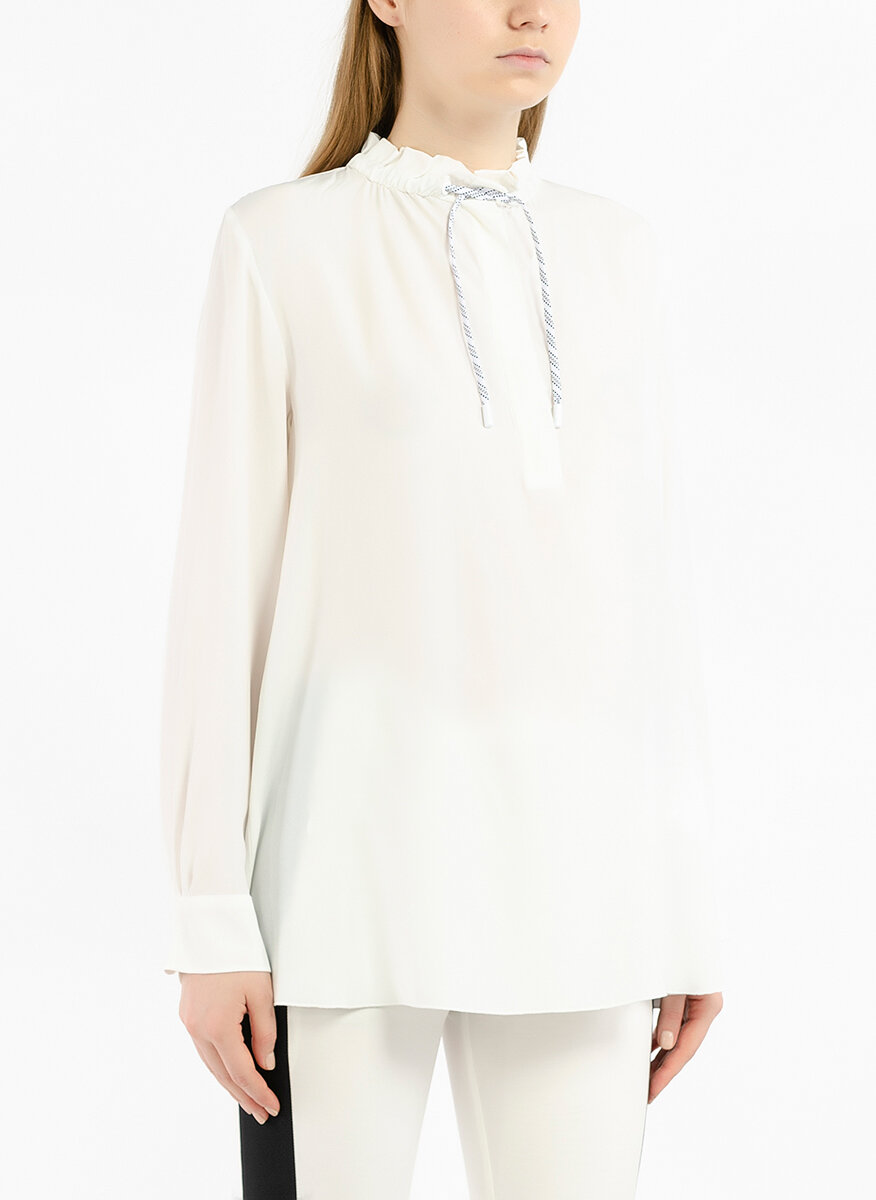 Блуза с коприна Marc Cain Sport
