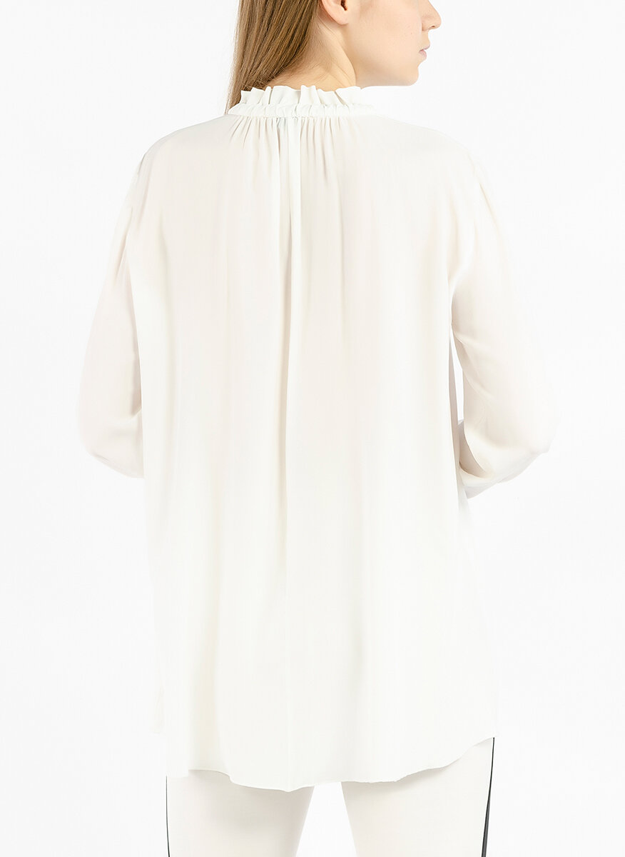Блуза с коприна Marc Cain Sport