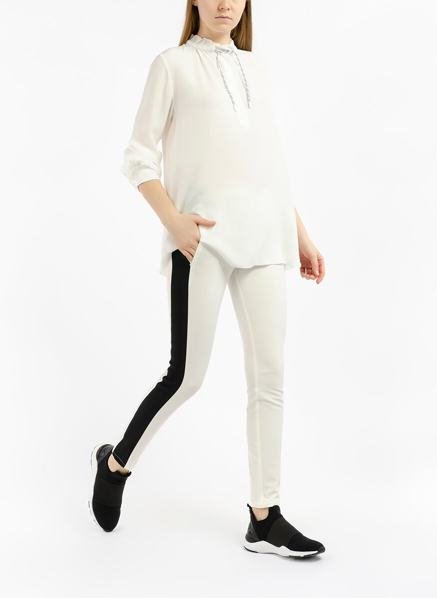 Блуза с коприна Marc Cain Sport