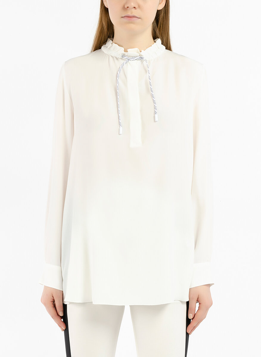 Блуза с коприна Marc Cain Sport