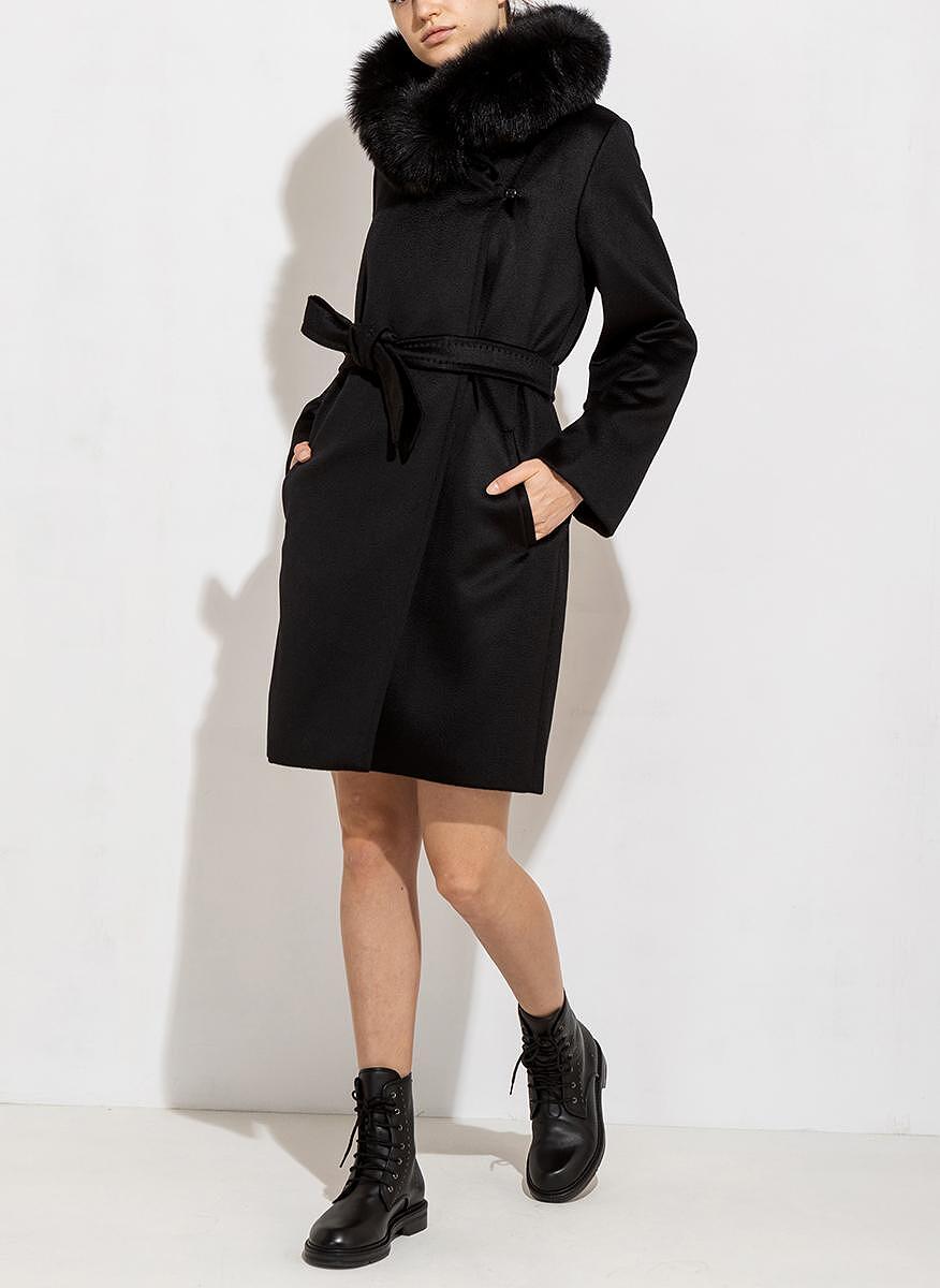Палто от фина вълна Max Mara Studio Mango
