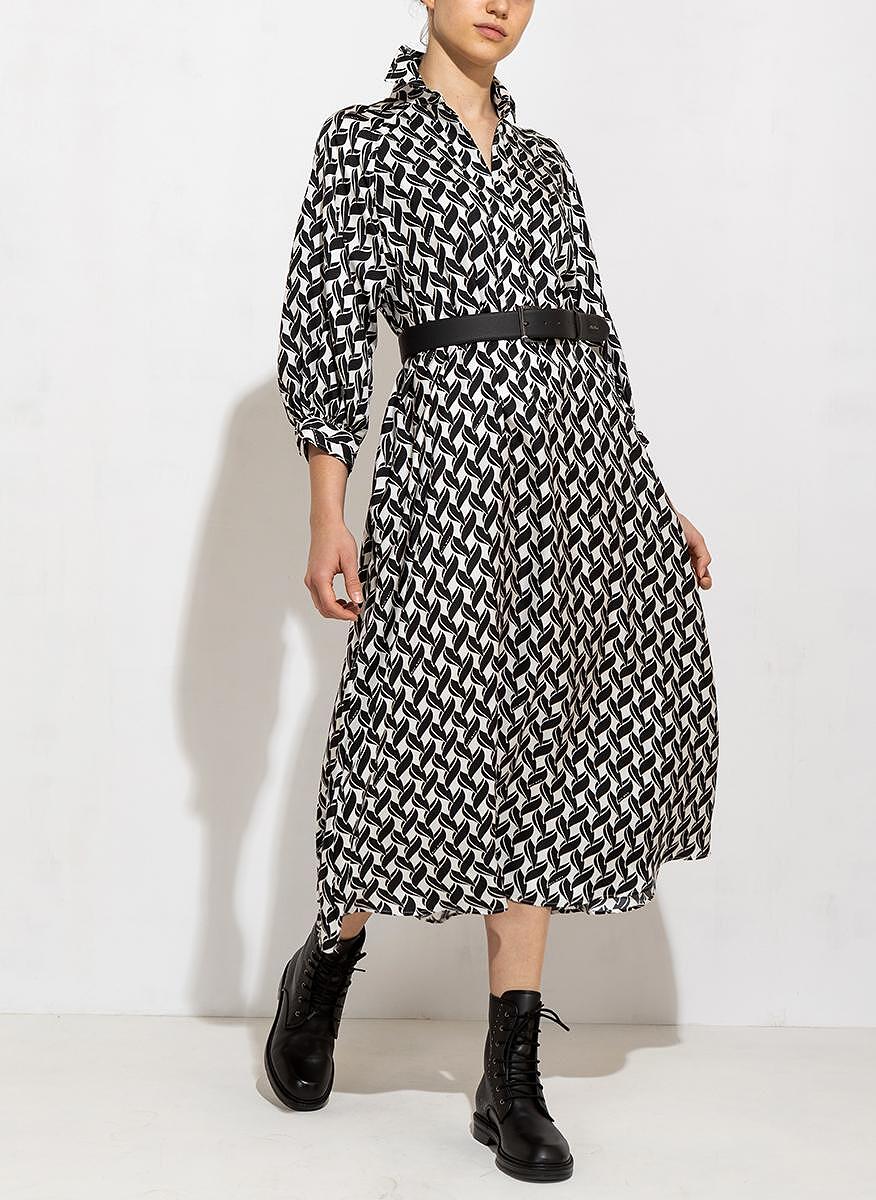 Копринена рокля Max Mara Orario
