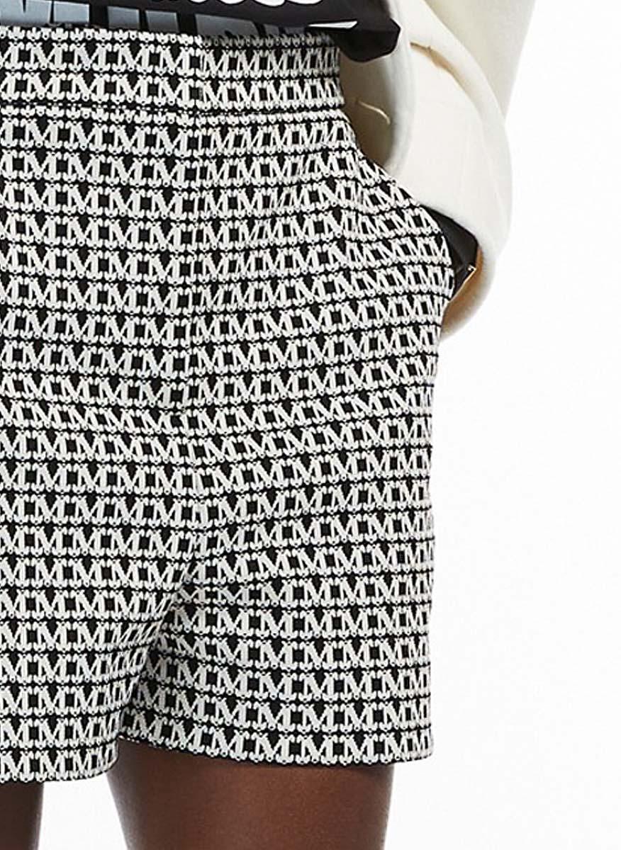 Бермуди с лого десен Max Mara Gilly