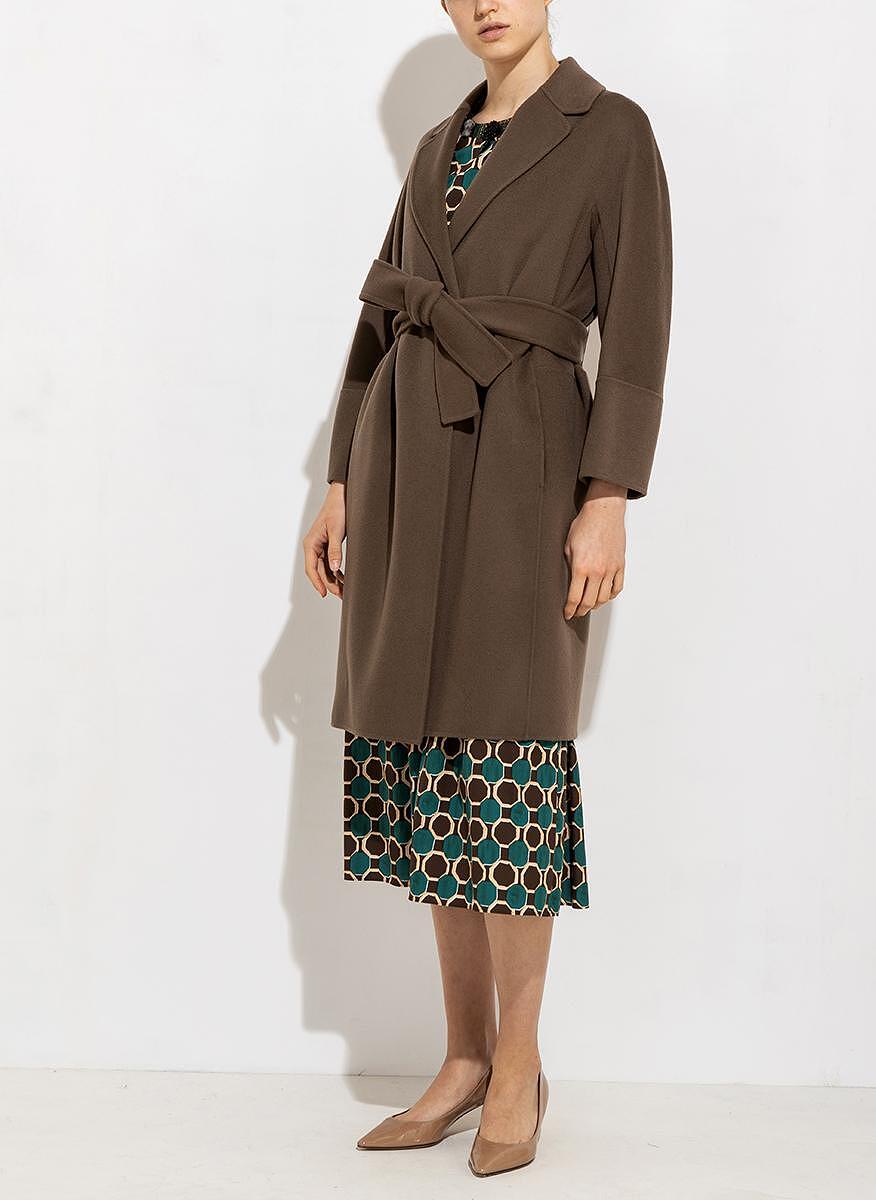 Палто от двойно тъкана вълна 'S Max Mara Arona