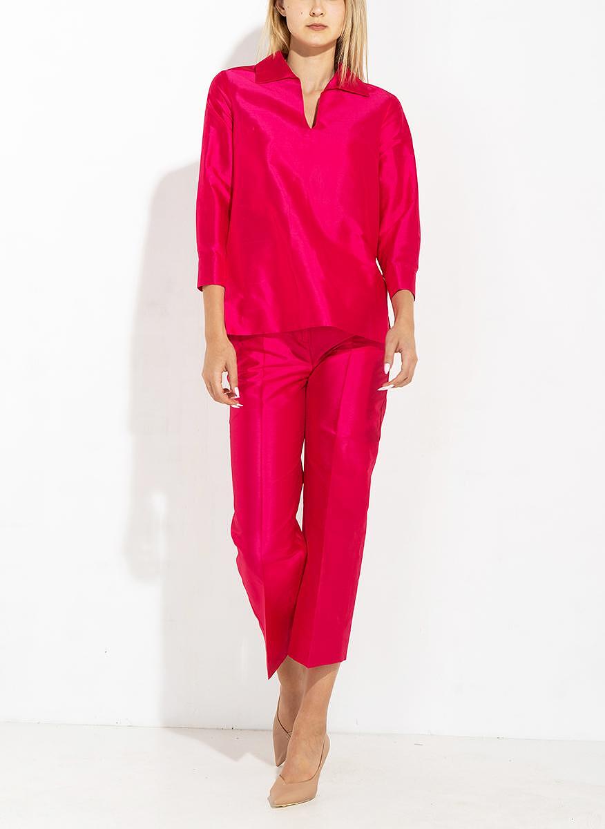 Копринена блуза Max Mara Studio Ferrara