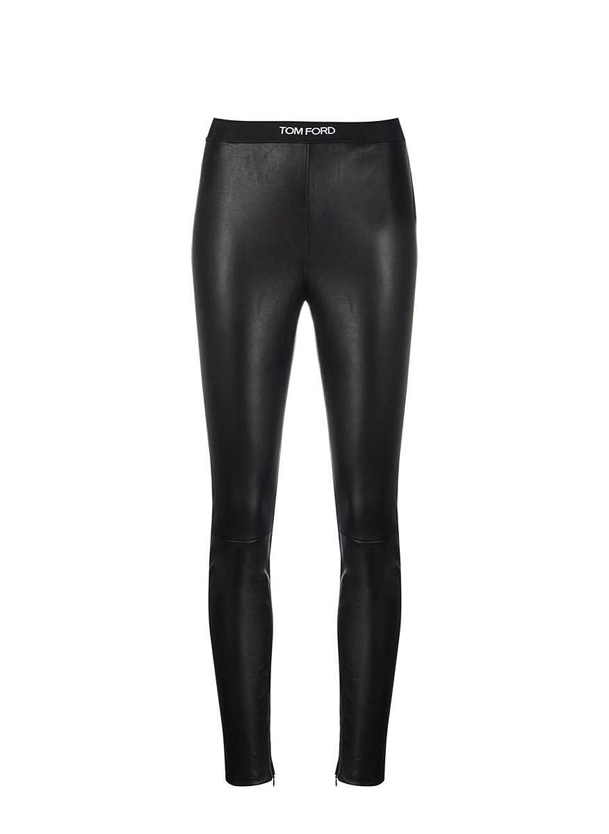 Панталон от естествена кожа Tom Ford