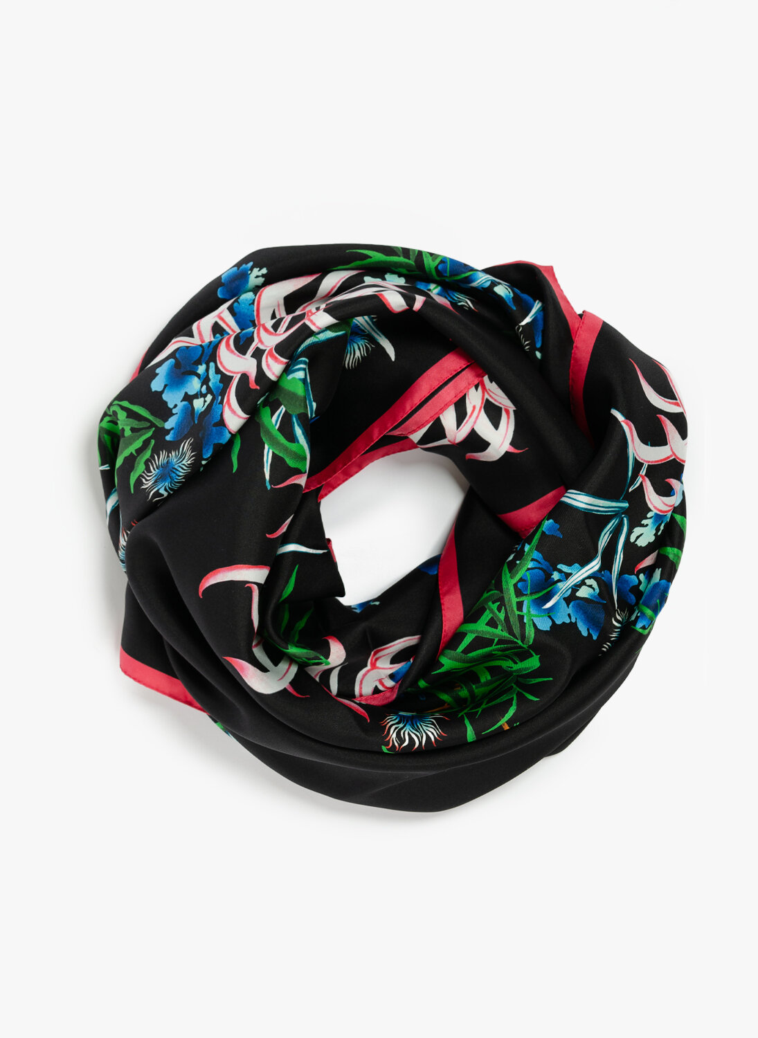 Флорален копринен шал Kenzo