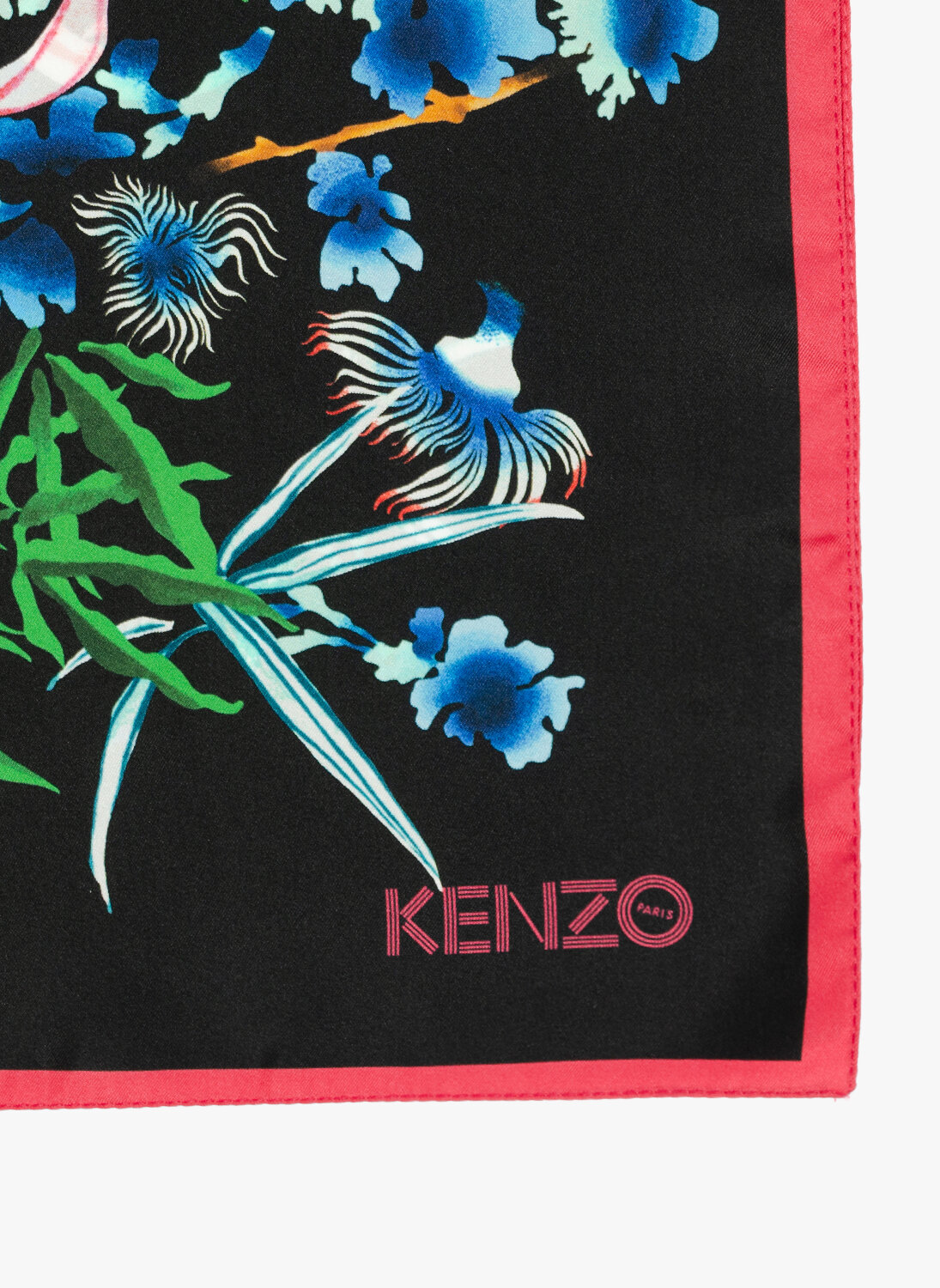 Флорален копринен шал Kenzo