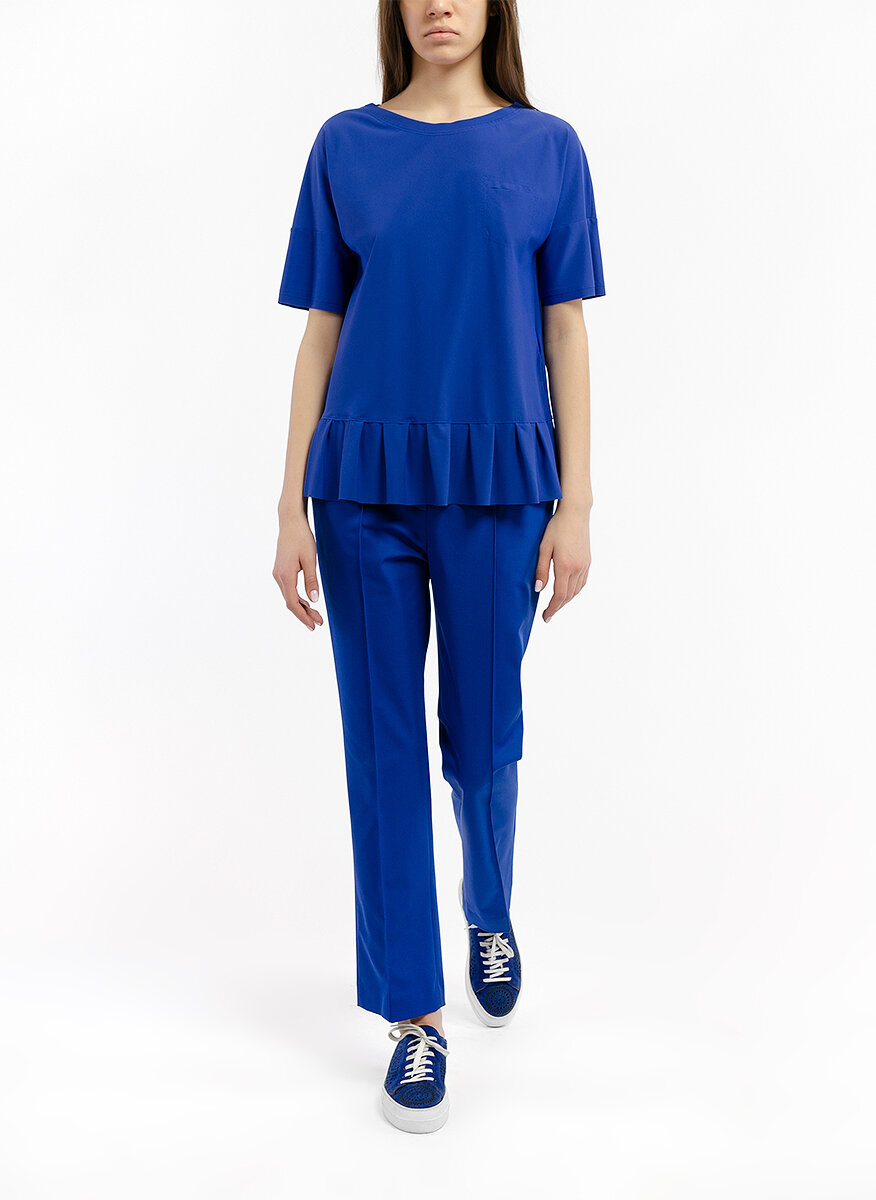 Тишърт с пеплум Marc Cain  Collections
